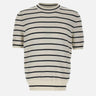 Maglia in cotone a righe 23165 18064005 GRAN SASSO 