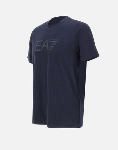 T-shirt "Visibility" in jersey stretch di cotone 7M000899 AF10373UB102 EA7 