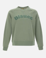 Felpa "Camp" 26SBLUF03242 00680460F BLAUER 