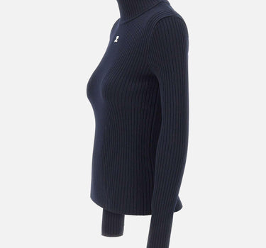 Maglia "Reedition Rib Knit" PERMPU022FI0001 NAVY COURREGES 