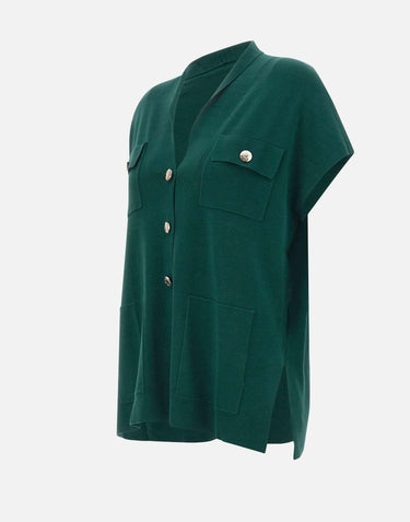 Cardigan in viscosa M420Z000548N 035 ELENA MIRO' 