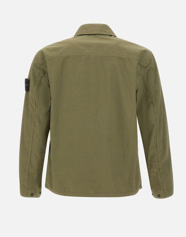 Overshirt in ripstop di cotone 1200005S0298 V005G STONE ISLAND 