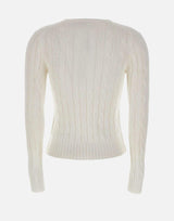 Maglia a girocollo in cotone a trecce 211971869 007 POLO RALPH LAUREN 