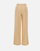 Pantaloni palazzo in misto lino e lana M85PANH06 TES0M047173 ELEVENTY 