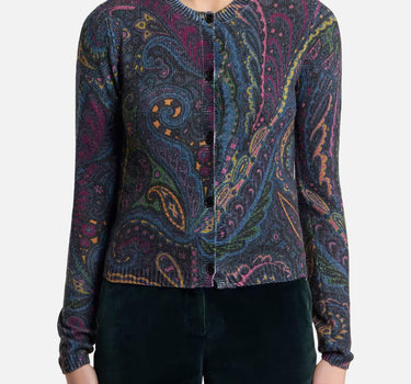 Cardigan in lana e cashmere WRKP0009 AV714X0887 ETRO 