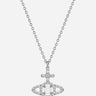 "Olympia Cubic Zirconia Pendant Necklace" 630203IC 02P102 VIVIENNE WESTWOOD 