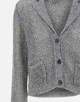 Cardigan con micro paillettes 373557 845 KANGRA 