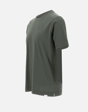 T-shirt in cotone Supima DK17103 MILITARE DIKTAT 