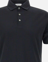 Polo in cotone Supima DK87102 NERO DIKTAT 