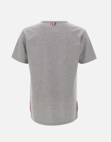 "Pocket Tee" MJS010A 01454055 THOM BROWNE 