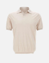 Polo in misto seta e cotone 300423 060 KANGRA 