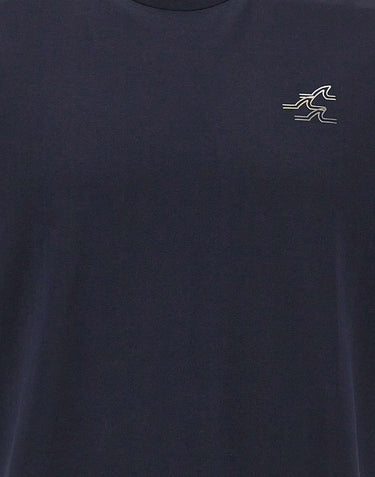 T-shirt in cotone con logo 16311627 050 PAUL&SHARK 