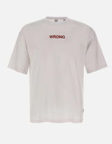 T-shirt "Wrong" S6AAYL0A335 01098 ASPESI 