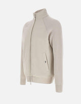 Giacca in lana con zip L75GBTL44 TES0L2360213 ELEVENTY 