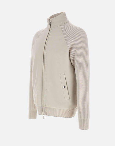 Giacca in lana con zip L75GBTL44 TES0L2360213 ELEVENTY 