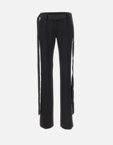 Pantaloni con cintura avvolgente 260WCP00285 WWW065AA100 THE ATTICO 
