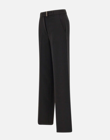 Pantaloni in crepe stretch CF4012T2527 22222 LIU-JO 