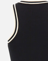 Top con profili a contrasto SP5NT012 0001 KAOS 