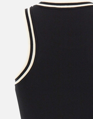 Top con profili a contrasto SP5NT012 0001 KAOS 