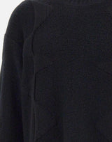 Maglia "Cropped spiral knit" M07063 BLK01 HELIOT EMIL 