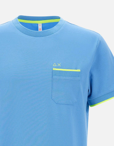 "Small stripes fluo t-shirt" T35124 56 SUN68 