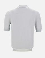 Polo skipper in cotone egiziano 57186 18170050 GRAN SASSO 