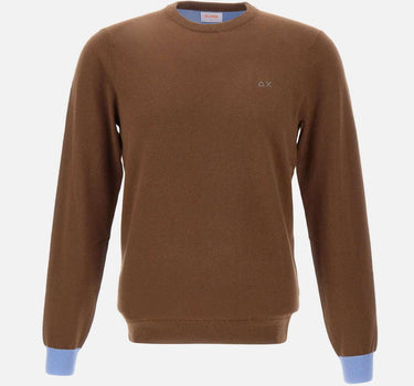 Maglia in lana e cotone K45143 08 SUN68 