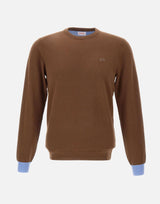 Maglia in lana e cotone K45143 08 SUN68 