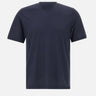 T-shirt in crepe di cotone DK87114 BLU DIKTAT 