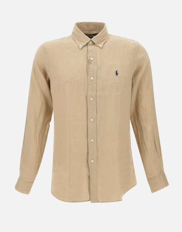 Camicia "Classics" in lino 710966294 001 POLO RALPH LAUREN 