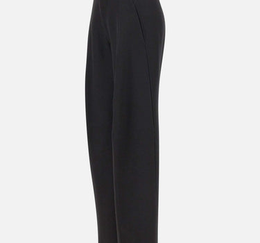 Pantaloni "Eugenie" 1425WTR006632C BLACK VICTORIA BECKHAM 