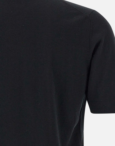 T-shirt in crepe di cotone TS0MC CR14R990 FILIPPO DE LAURENTIIS 