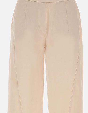 Pantaloni affusolati in cotone P000Z000179N 002 ELENA MIRO' 