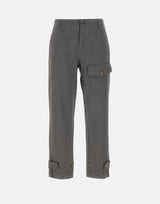 Pantaloni in viscosa <BR/> P171P000374N 023 ELENA MIRO' 
