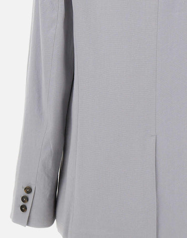 Blazer in misto lino V169891664 074BMI VINCE. 