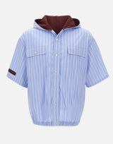 Camicia "Raf Hoodie" DFM06003TS060 AZBRD PDF 