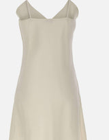 Abito lungo in misto lino con lurex M80ABIK02 TES0M06800 ELEVENTY 