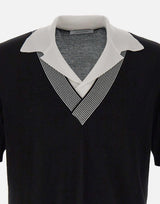 Polo con scollo a V 57145 20652099 GRAN SASSO 