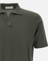 Polo in crepe di cotone PL0MCSK CR14R570 FILIPPO DE LAURENTIIS 
