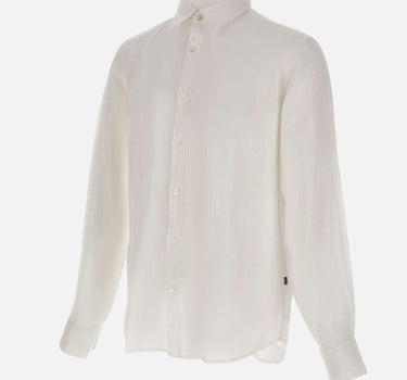 Camicia in lino 50567579 100 BOSS 