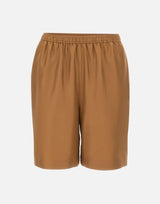 Shorts in seta ZINIALDS MACADAMIA LOULOU DE SAISON 