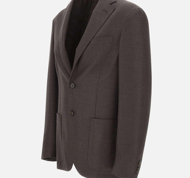 Blazer in lana e seta 26X579 26182650307R CORNELIANI 