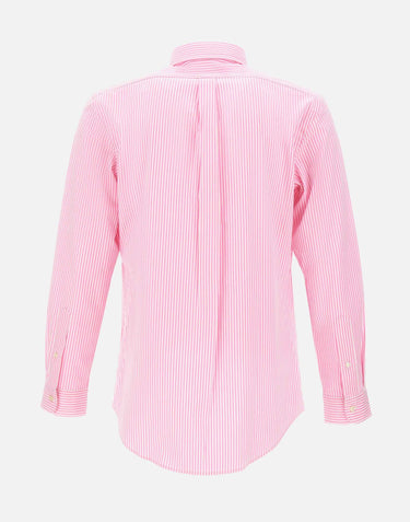 Camicia in popeline stretch a righe 710929346 002 POLO RALPH LAUREN 