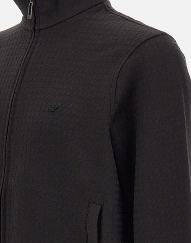 Felpa in cotone e lyocell EM003444 AF13700FC231 EMPORIO ARMANI 