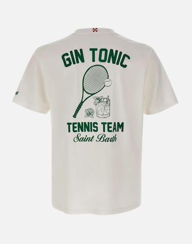 T-shirt "Portland Gin Tonic Tennis" PRL0002 01987L MC2 SAINT BARTH 