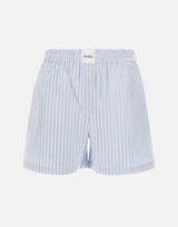 Shorts in cotone a righe 260WCQ00002 CCC127AA264 THE ATTICO 