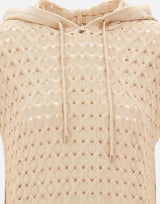 Maglia smanicata con cappuccio 171688 052 KANGRA 