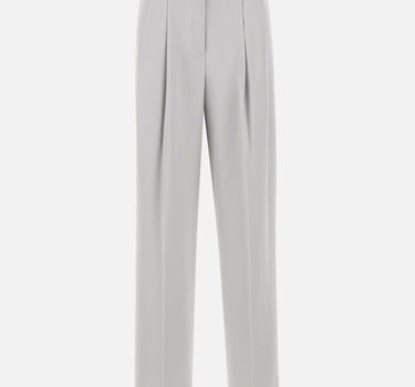 Pantaloni  "Dbl Pleat" in crepe giapponese Admiral O1109201 B6M THEORY 