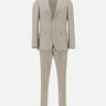 Abito tre pezzi slim fit in lana vergine 50561836 068 BOSS 