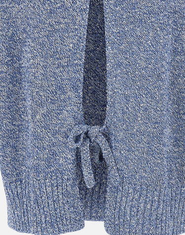 Maglia smanicata con paillettes 17302039 697 KANGRA 